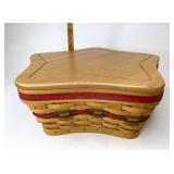 Longaberger Hostess star with liner lid and