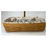 Longaberger Bread with liner and Protector