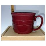 Longaberger NIB paprika souper mug