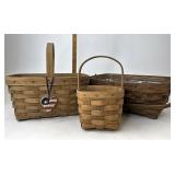 Longaberger vintage baskets