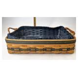 Longaberger CC Small serving tray with liner and