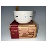 Longaberger USA NIB Blue custard cup