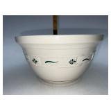 Longaberger USA NIB green Large mixing bowl
