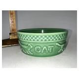 Longaberger NIB Small cat bowl