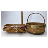 Longaberger Natures Berry with Protector and tie