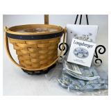 Longaberger Daisy with liner protector handle Tie