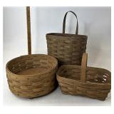 Longaberger Vintage baskets