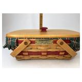 Longaberger Holiday cheer with liner protector