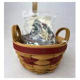 Longaberger Peppermint with liner protector and