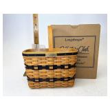 Longaberger JW miniature bread and milk with