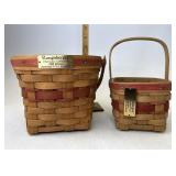 Longaberger Poinsettia with Protector and candy