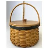 Longaberger CC sewing circle With Liner