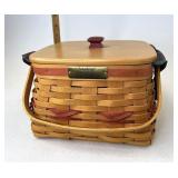 Longaberger Deck the halls with liner and