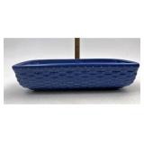 Longaberger Cornflower Rectangle dish