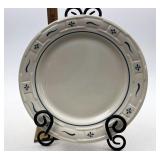 Longaberger USA Blue Luncheon plate