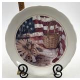 Longaberger Preserving our craft plate