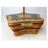 Longaberger Shining star with Protector and lid