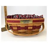 Longaberger Bayberry with liner and Protector