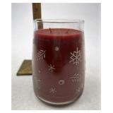 Longaberger Peppermint stick candle