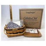 Longaberger JW miniature cake with liner