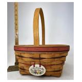 Longaberger 1995 Easter with Protector and tie on