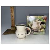 Longaberger Miniature milk pitcher