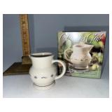 Longaberger Miniature milk pitcher
