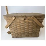 Longaberger Vintage large picnic with Protector