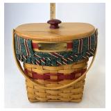 Longaberger Glad tidings with liner protector and