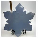 Longaberger Woodcrafts pale blue snowflake