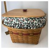 Longaberger Holiday hostess with liner protector