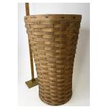 Longaberger Vintage umbrella with Protector