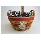 Longaberger Peppermint with Liner protector and