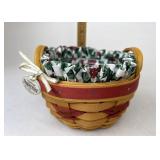 Longaberger Peppermint with Liner protector and
