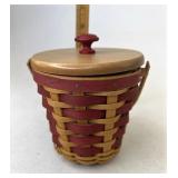Longaberger Candy cane with Liner and Protector