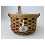Longaberger Melody with liner protector and tie