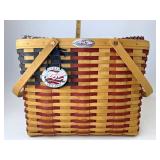 Longaberger CC 25th anniversary flag with liner