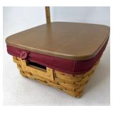 Longaberger Small storage with liner protector