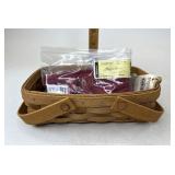 Longaberger Small loaf with liner and Protector