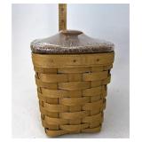 Longaberger Small spoon with Protector and lid