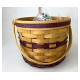 Longaberger Sweet pea with liner and Protector