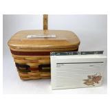 Longaberger Shades of autumn Recipe with