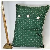 Longaberger Heritage Green throw pillow