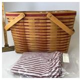 Longaberger Get away with liner and Protector