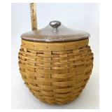 Longaberger Large strawberry with lidded