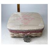 Longaberger HoH Note with liner protector lid and