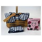 Longaberger Blue picture perfect with liner