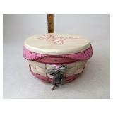 Longaberger HoH with liner protector lid and tie