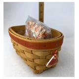 Longaberger Candy corn with liner protector and
