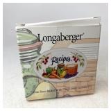 Longaberger Recipes Tie on